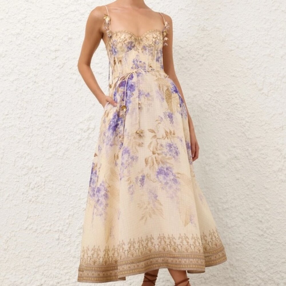 Zimmermann Women's Fashion Retro Trendy Dresses